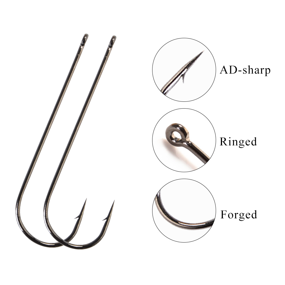 FTK 5-9PCS Kail Pancing ABERDE - Fishing Hook Offset ulasan dan harga