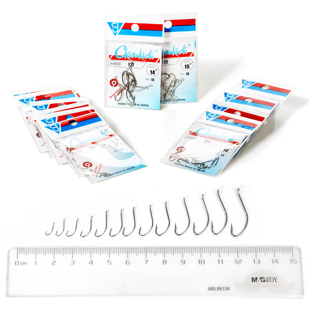 Ckamastu F22 Putih Air Asin Me - Fishing Hook Offset ulasan dan harga