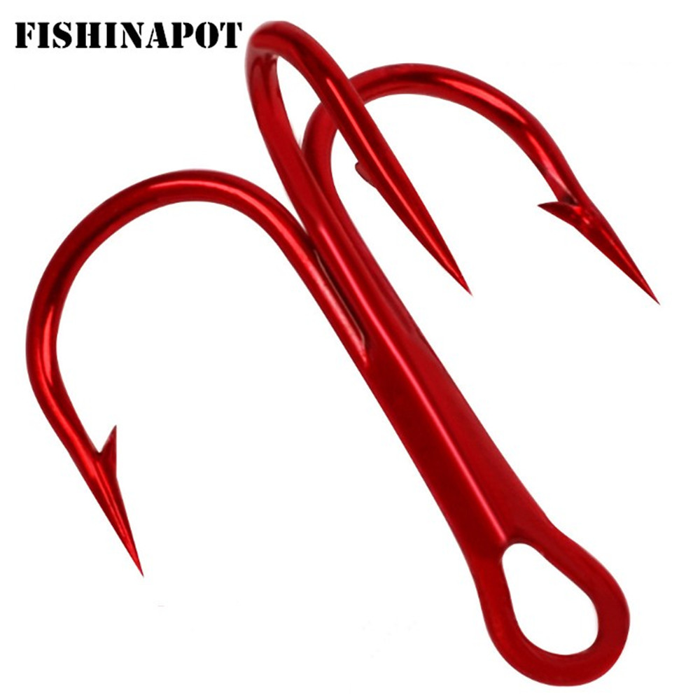 20 Pcs/lot Merah 2/4/6/8/10 #  - Fishing Hook Offset ulasan dan harga