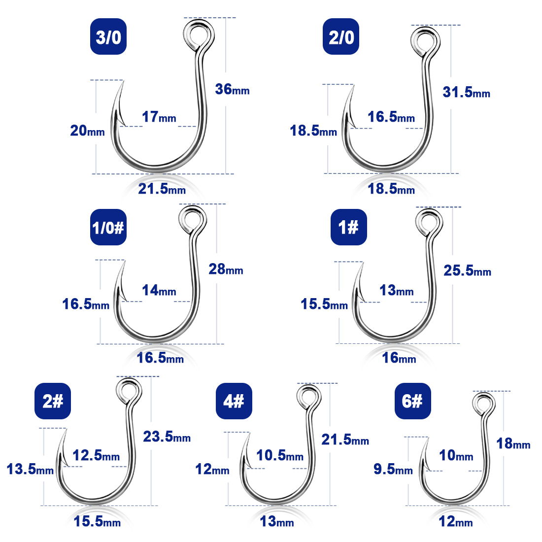 9KM Kait Pancing 25 Buah Kait  - Fishing Hook Offset ulasan dan harga
