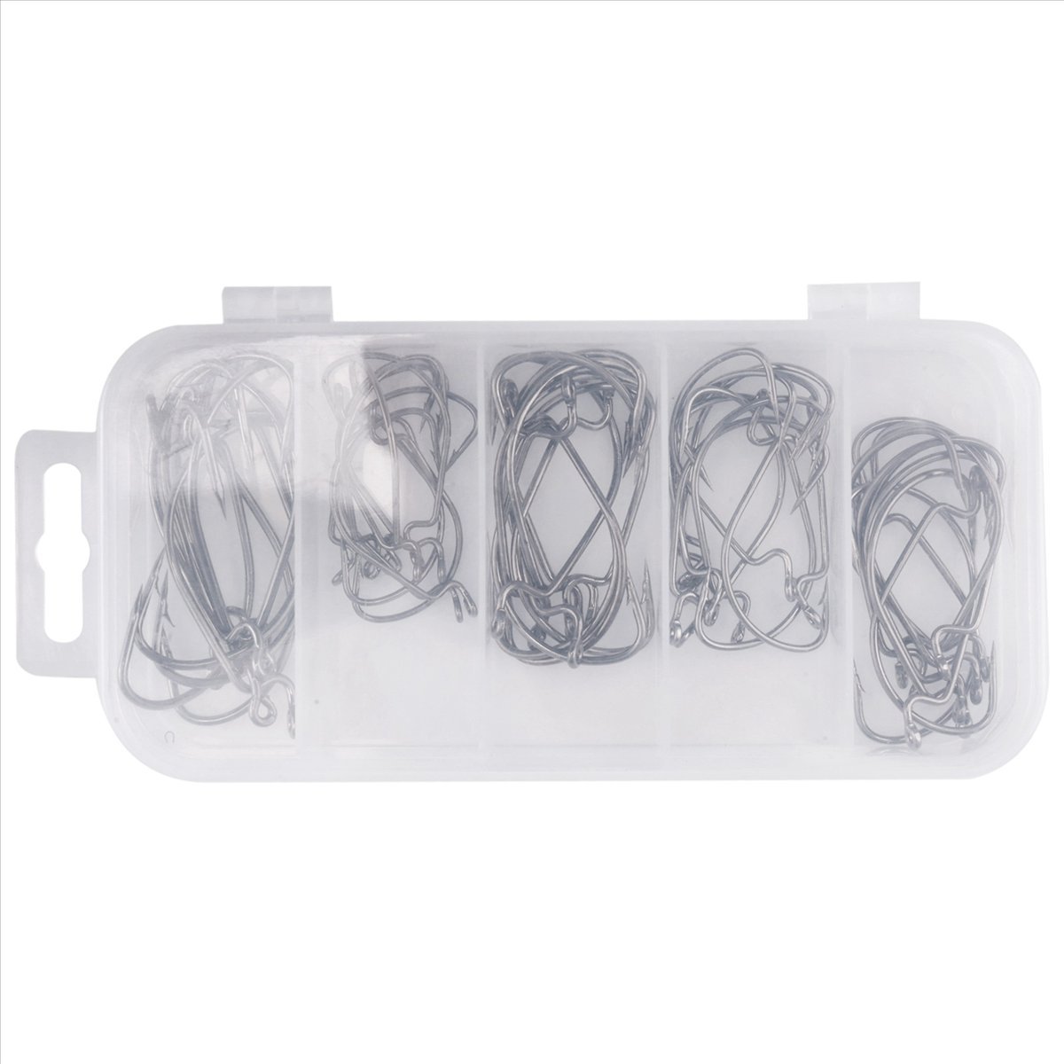 AD45 51Pcs Kail Pancing Baja K - Fishing Hook Box ulasan dan harga