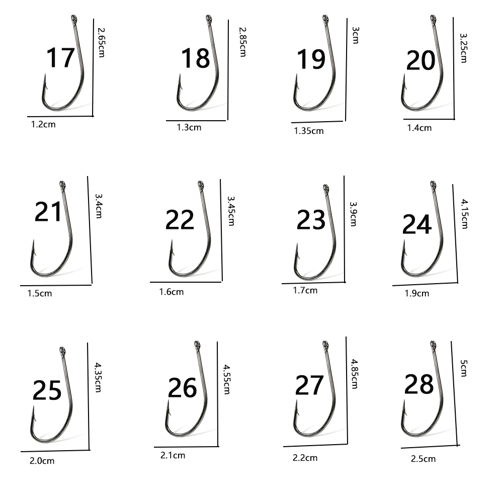 1 Paket LS-9939 Kail Pancing A - Fishing Hook Assortment ulasan dan harga