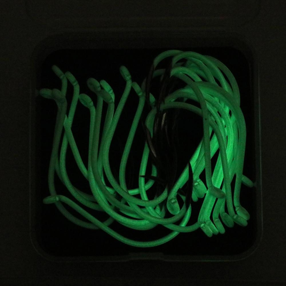25 Pcs/Kotak Bercahaya Baja Im - Fishing Hook Assortment ulasan dan harga